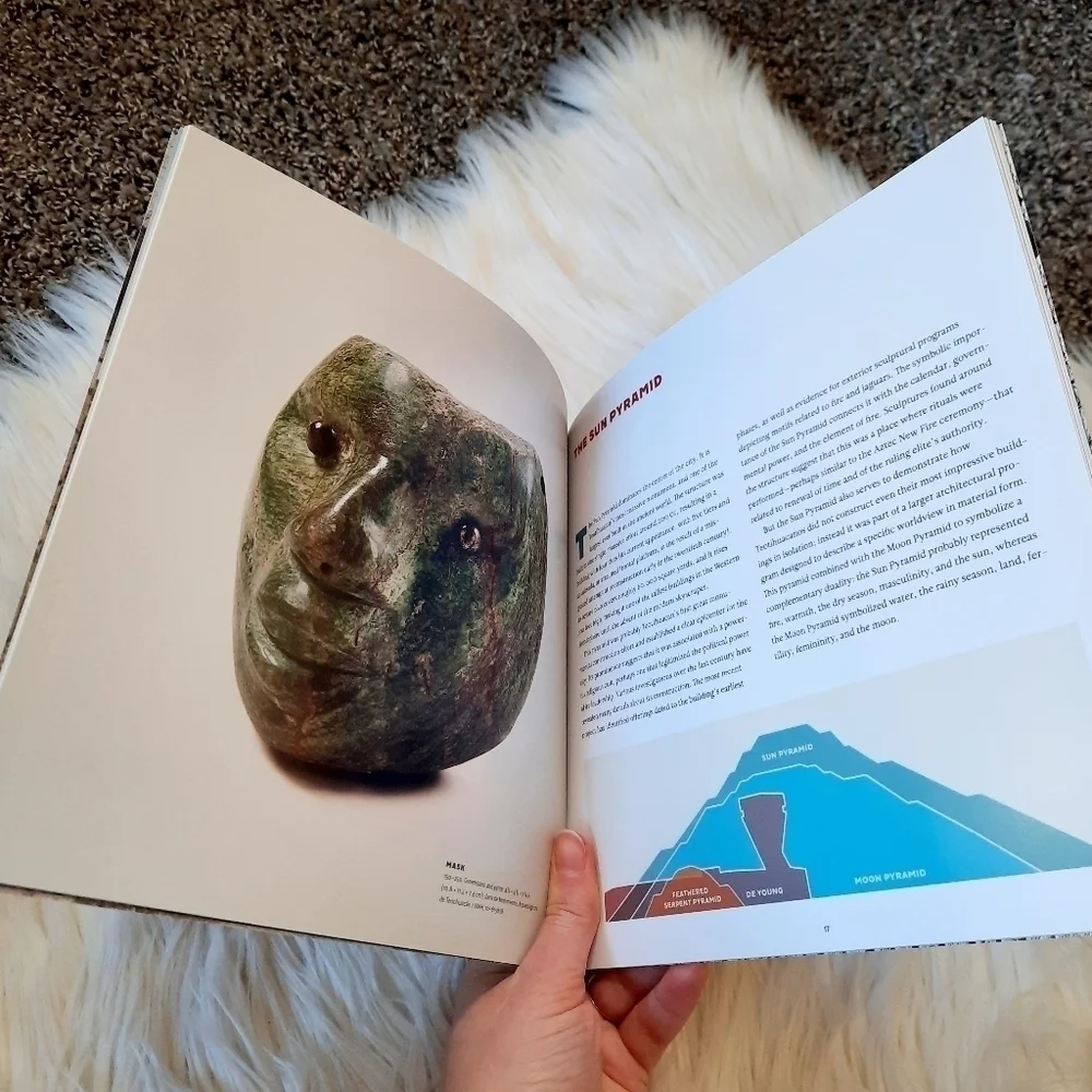 City of Water Teotihuacan Coffee Table Art Book & Magnet Set